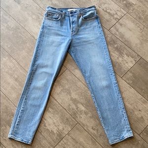 Levi’s wedgie jeans